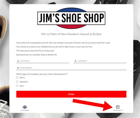 In For The Win Sweepstakes Official Rules .